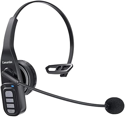 Bluetooth V5.0 headset, Wireless Handsmal Helmet Noise reduction with laptop microphone, mobile, truck drivers, office, skype.. DIAYTAR NIGERIA delivers more than products - we deliver affordable shopping satisfaction nationwide.