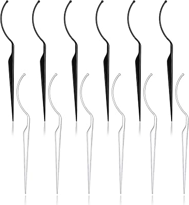 12pccs False eyelash wand 3D eyelash applicator Try stick Style of eyelash curls - Black eyelash applicator - Transparent).. DIAYTAR NIGERIA combines extensive product options with budget-friendly prices, delivered in 5-8 days.