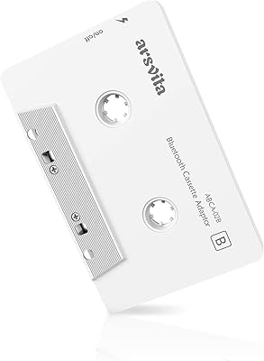 Arsvita wireless Bluetooth car audio cassette receiver, 5.0 Bluetooth band reader, cassette adapter, money.. DIAYTAR NIGERIA brings the marketplace to your screen with affordable products delivered in 5-8 days.