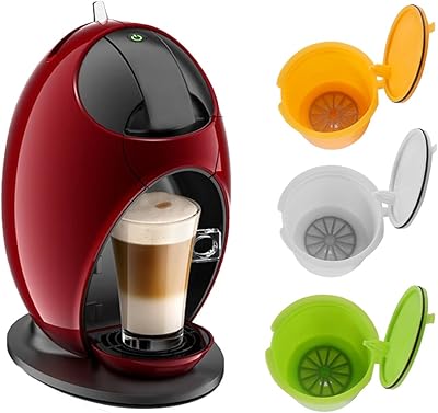 Rechargeable coffee capsules without BPA for dolce gusto reusable nescafe.. DIAYTAR NIGERIA: Where every shopping need is met with affordable prices and timely delivery.