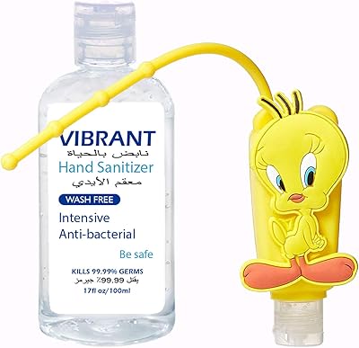 Hand disinfectant tweety 100 ml 30 ml - Free combined pack for adults and children.. DIAYTAR NIGERIA combines extensive variety with budget-friendly prices and prompt nationwide delivery.