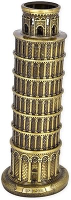 SC Special figurine tower leaning in metal pisa 8.6 "Kit of commemorative tower model for the decoration of the house and the holidays.. Your complete shopping solution, DIAYTAR NIGERIA offers extensive variety with budget-friendly delivery.