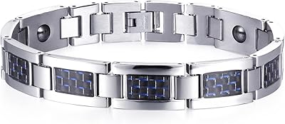 Halamo for men's bracelet, energy bracelet with pure Germany stone to get rid of the negative electrical loads of the body with a titanium steel frame.. Discover thousands of products on DIAYTAR Nigeria — from fashion and electronics to home goods. We guarantee quick delivery and competitive pricing across the board.