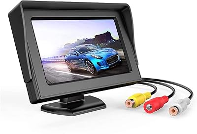 4.3 inch Jenny monitor with lid, LCD TFT HD screen and PAL NTSC video system with DC 9-36 V power supply, 3 W.. DIAYTAR NIGERIA connects you with endless possibilities through our affordable e-commerce platform.