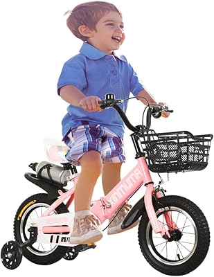 Bike for cool baby children with hand brakes and children's baskets from 3 to 9 years old, Princess Bikes, size 16 inches.. DIAYTAR NIGERIA brings affordable shopping solutions to every corner of Nigeria in just 5-8 days.