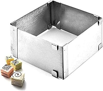 Adjustable rectangular foam pan in stainless steel, square cake ring, adjustable dessert mold.. DIAYTAR Nigeria is your reliable online shopping destination offering an extensive range of products across all categories. Enjoy fast nationwide delivery in just 5 to 8 days and some of the lowest prices in the market.