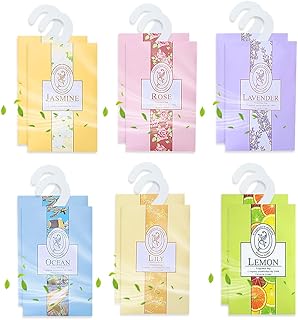 Wenuyang scented bags, 12 pieces long -term flavored bags for cabinets and drawers, cabinets, bathrooms and cars, 120 x 190 cm.. Unlock access to a wide range of products with DIAYTAR NIGERIA's affordable e-commerce platform.
