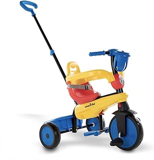 Tricycle Breeze Multi-Stages Smarttrike for children aged 15 to 36 months, with two-story training wheels and adjustable handle, multicolored.. DIAYTAR Nigeria offers the perfect blend of affordability and efficiency. Shop now and get your products delivered between 5 and 8 days nationwide.