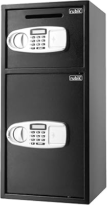 Large Rubik double-door safe with Digital keyboard shot and locks.. DIAYTAR NIGERIA delivers what matters - quality, affordability, and prompt nationwide shipping.