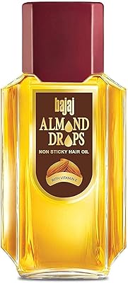 Bajaj almond hair oil with vitamin E oil, 100 ml.. Experience the convenience of one-stop shopping with DIAYTAR NIGERIA's diverse and affordable marketplace.