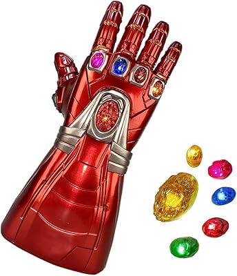 Iron Mani Infinity Gloves for children with luminous precious stones at.. Get the deals you love and the delivery speed you need at DIAYTAR Nigeria.