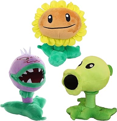 Jisao 3 pieces bvz loop zombies plants sets with sweet and figurine peacehooter.. DIAYTAR NIGERIA stands as your affordable shopping ally with nationwide delivery in just 5-8 days.