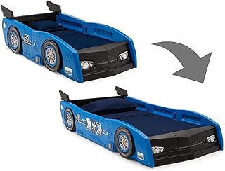 Bed and double bed Delta Children Grand Prix Car Design - Made in the United States, Blue.. DIAYTAR NIGERIA: Where shopping is easy, prices are low, and delivery is just days away.