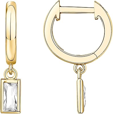 Slope Light Huggie Earrings In Sterling Sterling S925 Plated 14 Carats for Women | CZ solitary telescope set | Elegant earrings, cubic zirconia in sterling silver, cubic zirconia.. Shop the smart way with DIAYTAR NIGERIA's extensive selection and budget-friendly nationwide delivery.