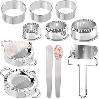 T & q ravioli machine 11 pieces, set of portable ginger molds, portable manual ginger machine in stainless steel, pastry machine, kitchen tool for cooking raisage mold accessories for home kitchen, restaurant.. Discover the perfect shopping balance at DIAYTAR NIGERIA with competitive prices and prompt delivery.