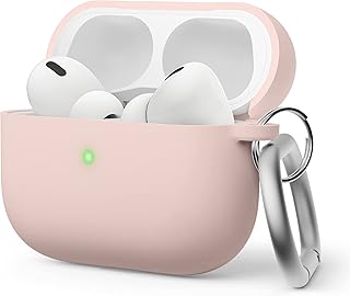 Hybrid protection case against Elago liquids designed for AirPods Pro 2e Génération (2022) with carabiner - Rose.. Unlock endless possibilities with DIAYTAR NIGERIA's affordable marketplace and reliable delivery service.