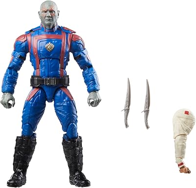 Marvel Legends Series Drax, Guardians of the Galaxy Vol. 3 6 -inch collective figurines, toys for 4 years and more.. DIAYTAR NIGERIA combines affordability with convenience, delivering your purchases within 5-8 days.