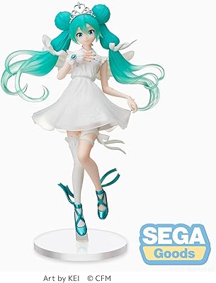 SBM statue of the Sega Hatsune Miku series - Kei edition of the 15th anniversary of Hatsune Miku.. Your shopping aspirations fulfilled at DIAYTAR NIGERIA with competitive prices and reliable delivery.