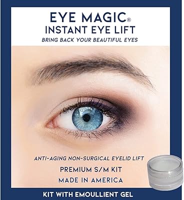 Eye Magic Premium Instant Eyelid Lift (Kit S-M with Gel). Made in America.. Shop the future with DIAYTAR NIGERIA - thousands of products, unbeatable prices, delivery within a week.