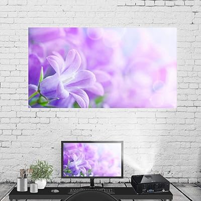Projector curtain, foldable screen screen with translucent screen, for outdoor camping film (120 inches).. DIAYTAR NIGERIA brings online shopping to every Nigerian with affordable prices and reliable shipping.