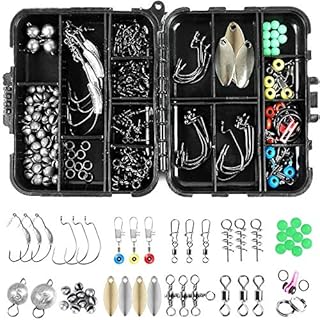 The set of carp fishing equipment of 155 pieces includes hooks, safety clips, fishing line pearls, boiling stations, sea beans, tubes and other accessories.. DIAYTAR NIGERIA: Where affordability meets variety, with thousands of products delivered in less than 8 days.