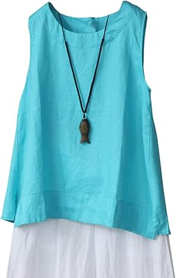 Groundless tank tops 100 % linen for women, casual summer shirts.. DIAYTAR NIGERIA: Where affordable online shopping meets reliable delivery across Nigeria.