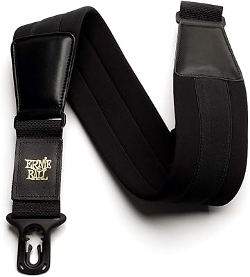 Comfortable guitar strap in Neoprene Arnie Ball Polylock, Black, Large (P04146).. Discover endless possibilities with DIAYTAR NIGERIA's comprehensive selection and reliable shipping.