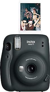 Instant camera Fujifilm Instax Mini 11, Anthracite gray, 16654786, 4.8 "x 4.2" x 2.6 ".. DIAYTAR NIGERIA: Where shopping is affordable, selection is vast, and delivery is always reliable.
