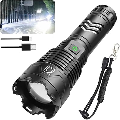Garberiel Rechargeable LED Waterproof LED Zoomable High Luminosity 120,000 lumens with 5.. DIAYTAR NIGERIA transforms online retail with our affordable platform and dependable shipping service.