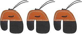 Set of 3 leather finger bands for archery.. DIAYTAR NIGERIA brings affordable shopping to your fingertips with reliable delivery in less than 8 days.