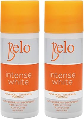 Advanced belching deodorant Belo Intense White 2 x 40 ml, multiple package.. Shop without limits at DIAYTAR NIGERIA and receive your purchases at budget prices within the week.