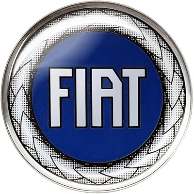 Official Fiat poster with 3D blue logo 21208, diameter 58 mm.. DIAYTAR NIGERIA: Where affordability meets variety in Nigeria's most comprehensive online marketplace.