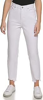 Jean Skinny High Size Calvin Klein Jeans for Women, White, 28.. DIAYTAR NIGERIA: Creating access to affordable products for every Nigerian with our swift delivery service.