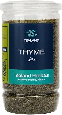 Taa with fine thyme and antioxidants, with rich natural ingredients and with pure taste, without caffeine, to relieve stress and support immunity, 60 grams.. Experience the ease of modern shopping with DIAYTAR NIGERIA's vast selection and quick delivery service.