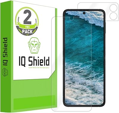 IQ SHIELD screen protector compatible with Samsung Galaxy Z Flip 3 (2) transparent anti-bubble film.. Nigeria's fastest-growing e-commerce site offers unbeatable prices and delivery within 8 days.