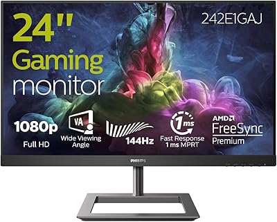 Philips 242e1gaj FHD 24 "144 Hz 1 ms.. DIAYTAR NIGERIA: Where every Nigerian finds what they need at prices they can afford, delivered promptly.