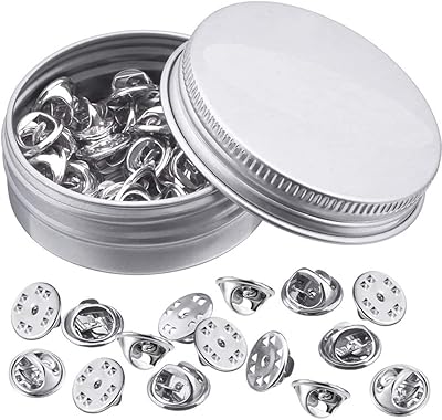 50 parts of rear metal pins, brass clasp pin, rear pin, loss pin, rear clutch, butterfly fixing pin, rear pins with virgin pins, silver.. Experience shopping satisfaction with DIAYTAR NIGERIA's vast selection and budget-friendly delivery options.