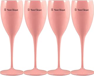 Clicquot widowed acrylic cups, ICE Gold cups, 4, pink package.. DIAYTAR NIGERIA transforms wishes into deliveries with our affordable and reliable e-commerce platform.