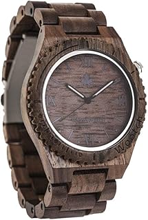 Woodwatch watch for men in walnut originals (ww-o-ww), brown, bracelet.. DIAYTAR NIGERIA: Your partner in affordable online shopping with dependable delivery within 8 days.