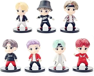 7 BTS Cake Topper Pieces Cake Decorations for Mini Kids.. Make every purchase count with DIAYTAR Nigeria — shop smart, shop fast.