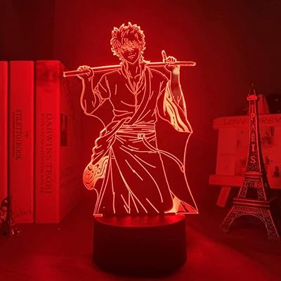 3D night light, Gintama Gintoki Sakata style LED night light for bedroom decoration, 3D Gintama Gift 3D night light.. Experience the convenience of one-stop shopping with DIAYTAR NIGERIA's diverse and affordable marketplace.
