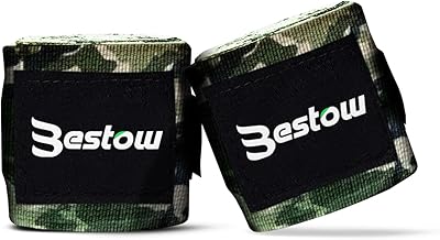 Besto boxing handles for men and women - Hand wrapping gloves in cotton breathing 3m for mma and boxing with thumb buckle and velcro closure (camo).. DIAYTAR NIGERIA transforms dreams into deliveries with our affordable prices and 5-8 day shipping.