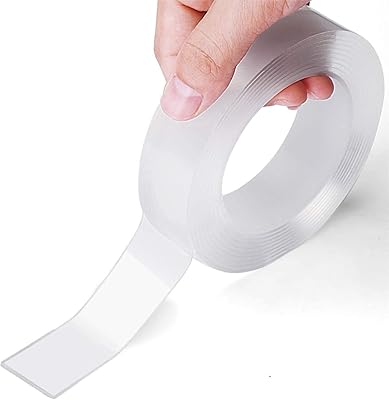 Multi-purpose double-sided adhesive ribbon 5m for transparent wall suspension.. Experience the ease of one-stop shopping with DIAYTAR NIGERIA's diverse catalog and nationwide delivery.