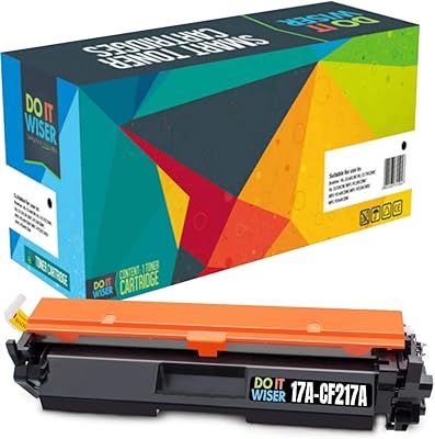 Cartridge of compatible replacement do it weiser for HP 17A CF217A LaserJet Pro M102W MFP M130FW M130NW M130FN | With chip (black).. Shop smarter with DIAYTAR Nigeria — affordable prices and a wide product range delivered in just 5 to 8 days.