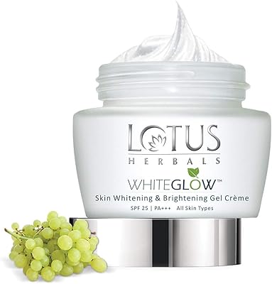 White Glow cream to whiten and lighten Lotus Herbals skin: with SPF-25, 60 grams, PA +++ sun protection index.. Your ultimate shopping destination, DIAYTAR NIGERIA combines extensive selection with affordable shipping.