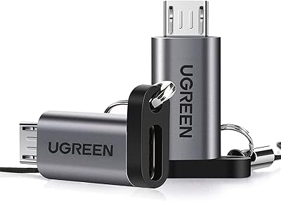 Ugreen Ugreen adapter C to micro USB 2 USB C Pack C Female to Micro USB Male Micro USB Adapter to Type C Compatible with Samsung S7 S7 S7 S7 Edge Xiaomi Mi A2 Lite Huawei P Smart Y6 Y9.. DIAYTAR NIGERIA: Your one-stop e-commerce destination with affordable prices and nationwide delivery in 5-8 days.