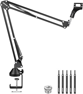 Neware microphone arm suspension arm support with 3/8 screws.. Discover a new way to shop with DIAYTAR NIGERIA's comprehensive marketplace and quick delivery options.