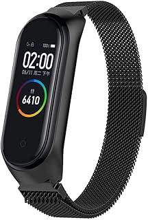 Stainless steel Milan Milan Watch Bracelet for Xiaomi Mi Band 4 (cannot be used with Mi Band 5).. DIAYTAR NIGERIA: Your affordable shopping destination with thousands of products delivered in days.