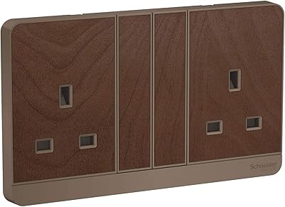 Schneider avataron E83T25_WD_G12 3P electrical outlet with wooden shutter 13A 250V.. Your everyday shopping destination, DIAYTAR NIGERIA offers unbeatable value with quick delivery times.
