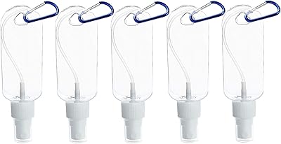 Package of 5 atomizers keychain in 60 ml travel plastic 2 oz.. Experience DIAYTAR NIGERIA, where extensive product variety meets pocket-friendly prices and reliable delivery.